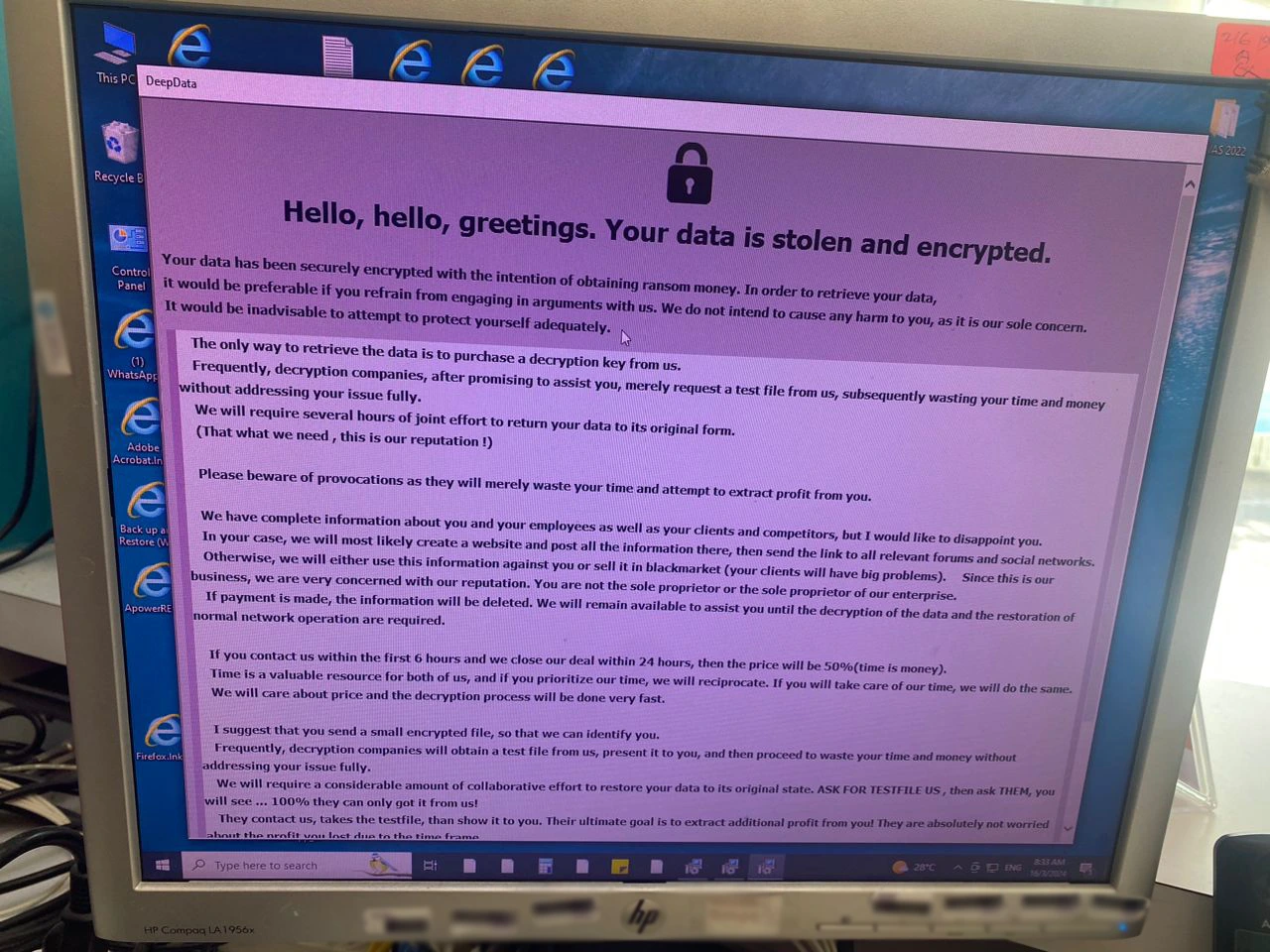 Phobos Ransomware Case Study